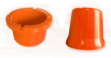 PLASTIC THREAD PROTECTORS FOR DRILL PIPES (Closed End / CE) 